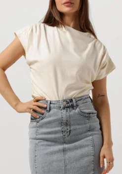 gebroken wit gestuz top rifagz tee