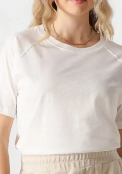 gebroken wit moscow t-shirt steal 128-04