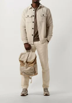 gebroken wit profuomo pantalon trousers 842 sportcord