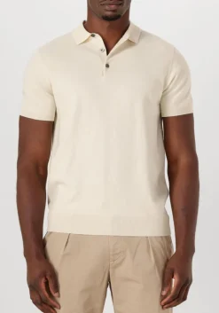 gebroken wit profuomo polo polo short sleeve
