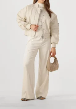 gebroken wit rosemunde top billie sl drape top