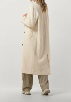 gebroken wit ruby tuesday mantel may longdouble breasted coat