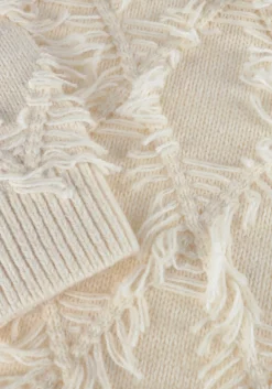 gebroken wit second female trui carli knit o-neck