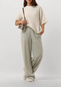 gebroken wit second female trui wanda knit o-neck