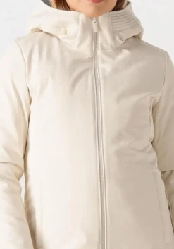 gebroken wit woolrich jack firth down parka