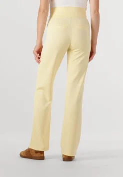 gele house of gravity broeken tailored trousers