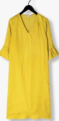 gele nema maxi jurk n141