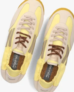 gele puraai lage sneakers 6.02 panther