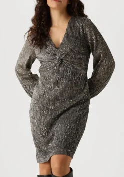 gouden aaiko mini jurk gwen mesh pes 180