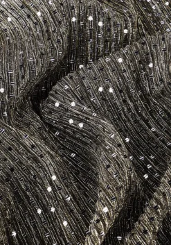 gouden aaiko mini jurk gwen mesh pes 180