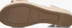 gouden ayana sandalen met hak 0047-71