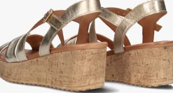 gouden ayana sandalen met hak 722032