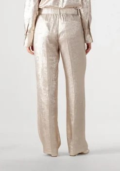 gouden dante6 pantalon charm metallic pants