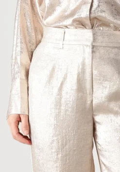 gouden dante6 pantalon charm metallic pants