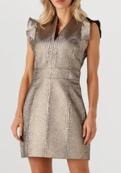 gouden dea kudibal mini jurk ditta