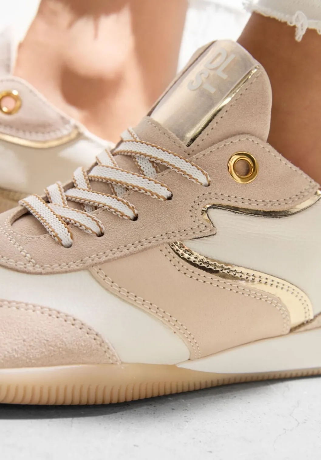 gouden dl sport lage sneakers 6568