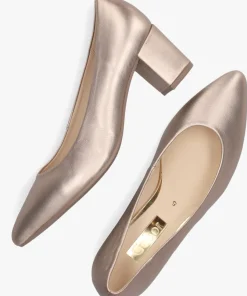 gouden gabor pumps 450
