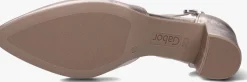 gouden gabor sandalen met hak 340
