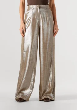 gouden ibana wijde broek pessy shimmery
