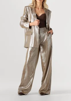gouden ibana wijde broek pessy shimmery