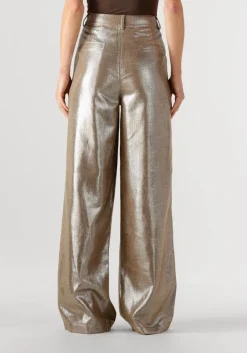 gouden ibana wijde broek pessy shimmery