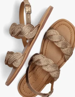 gouden lina locchi sandalen l1385