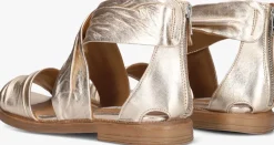 gouden notre-v platte sandalen 1gamba102