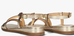 gouden notre-v sandalen 23161