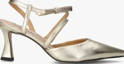 gouden notre-v sandalen met hak 2722