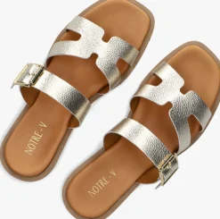 gouden notre-v slippers 227226