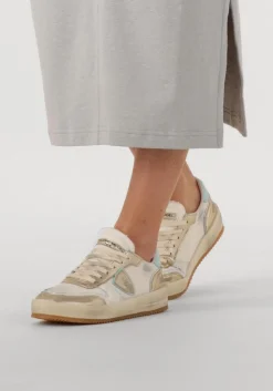 gouden philippe model lage sneakers nice low woman