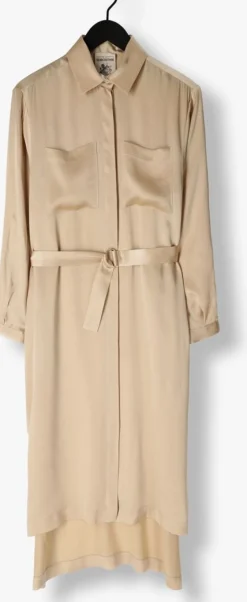 gouden semicouture midi jurk fillipa dress