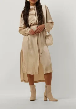 gouden semicouture midi jurk fillipa dress