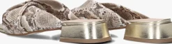 gouden stefano lauran slippers siena