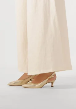 gouden unisa slingbacks ibon