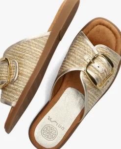 gouden unisa slippers cray