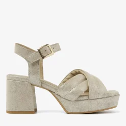 gouden via vai sandalen cassia gabriell