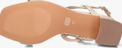 goudkleurig bibi lou sandalen met hak 856z94hg