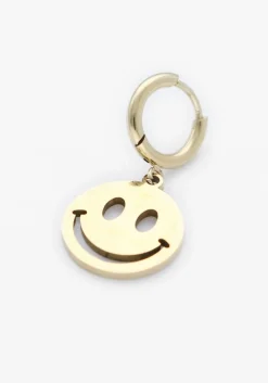 goudkleurig bonnie studios bedels smiley click