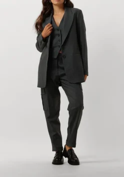 grijze access blazer d44-1072-158