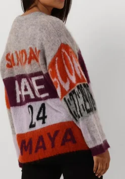 grijze amaya amsterdam trui amaya race sweater