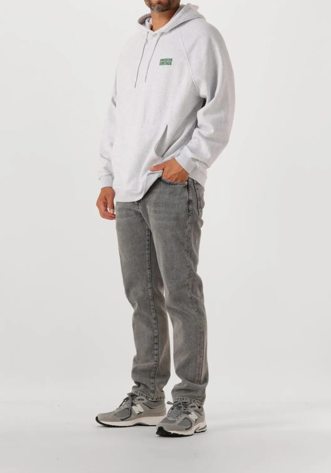 grijze american vintage sweater baptown 1