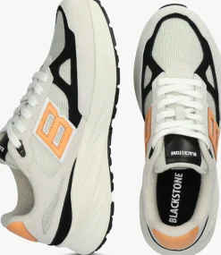 grijze blackstone lage sneakers flint moss