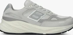 grijze blackstone lage sneakers flint moss