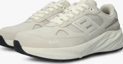 grijze blackstone lage sneakers flint moss dames