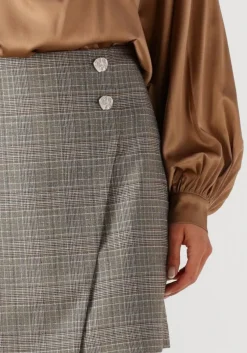 grijze bruuns bazaar midirok bbmaina skirt