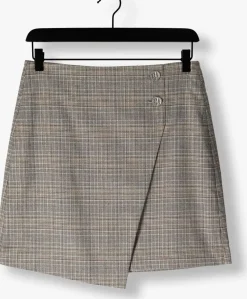 grijze bruuns bazaar midirok bbmaina skirt