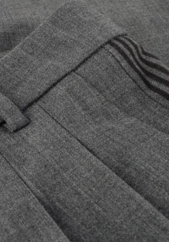 grijze cambio pantalon emelie track galon mit wording