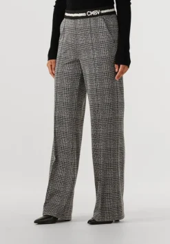 grijze cambio wijde broek ava