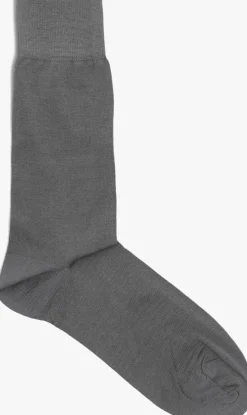 grijze carlo lanza sokken 100 classico